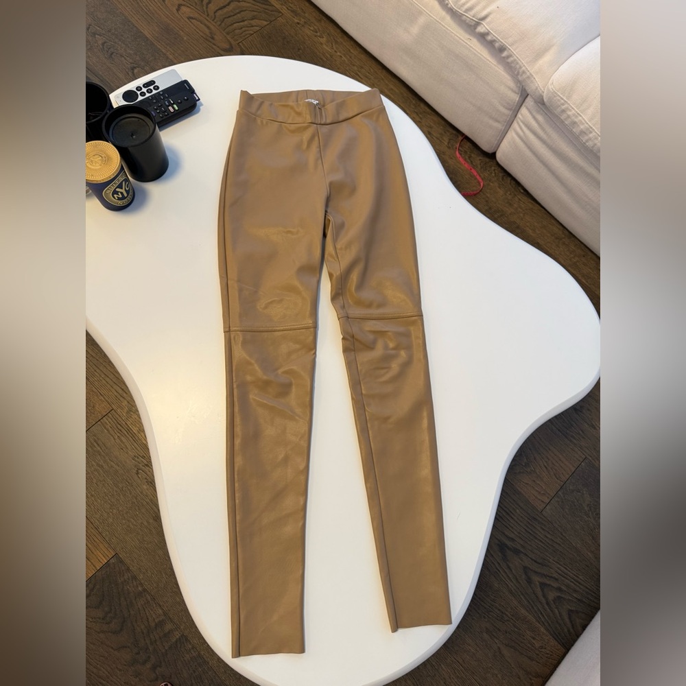 Wolford faux leather leggings 34 XS